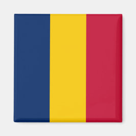 Vlag van Tsjaad (Afrikaans land) Magneet
