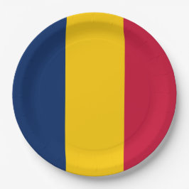 Vlag van Tsjaad (Afrikaans land) Papieren Bordje