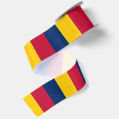 Vlag van Tsjaad (Afrikaans land) Satijnen Lint (Achterkant)