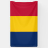 Vlag van Tsjaad (Afrikaans land) Spandoek (Verticaal)