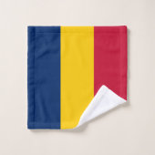 Vlag van Tsjaad Bad Handdoek (Wasdoekje)