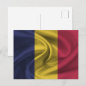 Vlag van Tsjaad Briefkaart (Voorkant / Achterkant)