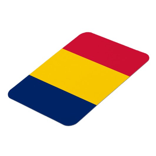 Vlag van Tsjaad Magneet (Linkerzijde)