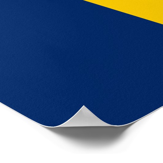 Vlag van Tsjaad Poster (Hoek)