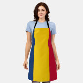 Vlag van Tsjaad Schort (Gedragen)