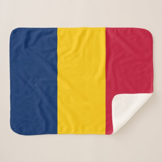 Vlag van Tsjaad Sherpa Deken (Voorkant (horizontaal))