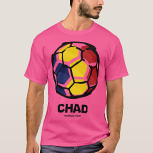Vlag van Tsjaad T-shirt