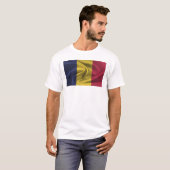 vlag van Tsjaad T-shirt (Voorkant volledig)