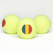 Vlag van Tsjaad Tennisballen (Multi)