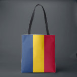 Vlag van Tsjaad Tote Bag<br><div class="desc">Patriottische vlag van Tsjaad.</div>
