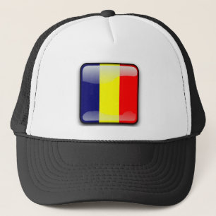Vlag van Tsjaad Trucker Pet