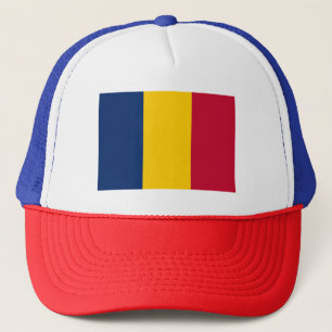 Vlag van Tsjaad Trucker Pet