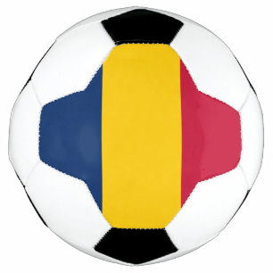 Vlag van Tsjaad Voetbal