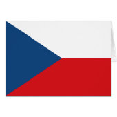 Vlag van Tsjechië (Voorkant Horizontaal)