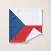 Vlag van Tsjechië Bad Handdoek (Wasdoekje)