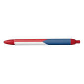 Vlag van Tsjechië Blauwe Inkt Pen (Voorkant)