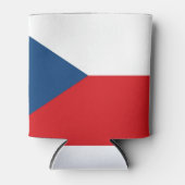 Vlag van Tsjechië Blikjeskoeler (Voorkant)