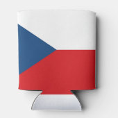 Vlag van Tsjechië Blikjeskoeler (Achterkant)