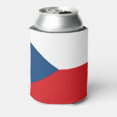 Vlag van Tsjechië Blikjeskoeler (Blikje Achterkant)