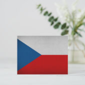 Vlag van Tsjechië Briefkaart (Staand voorkant)