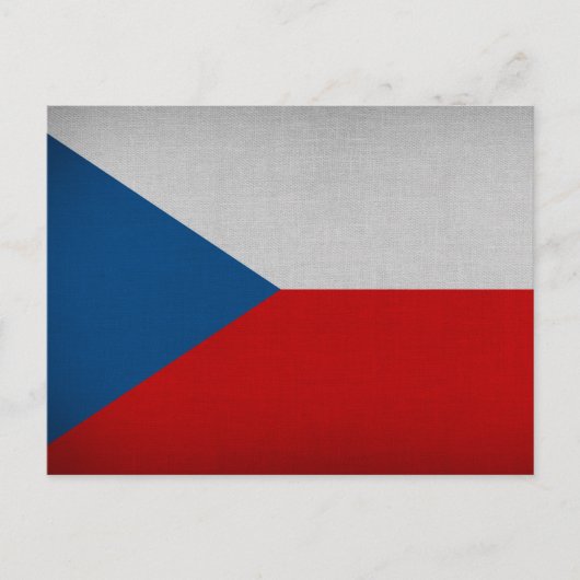 Vlag van Tsjechië Briefkaart (Voorkant)
