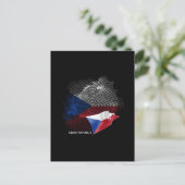 Vlag van Tsjechië Briefkaart (Staand voorkant)