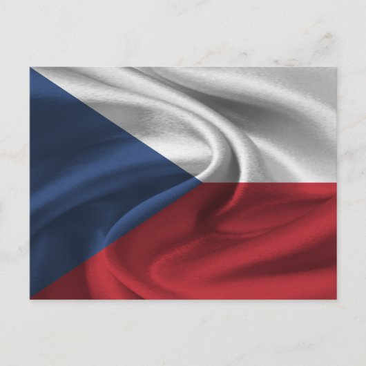 Vlag van Tsjechië Briefkaart (Voorkant)