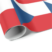 Vlag van Tsjechië Cadeaupapier (Rol Hoek)