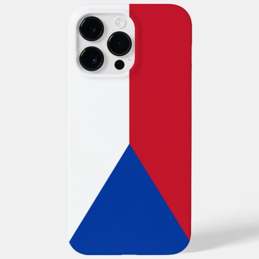 Vlag van Tsjechië Case-Mate iPhone Case (Achterkant)