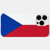 Vlag van Tsjechië Case-Mate iPhone Case (Achterkant (horizontaal))