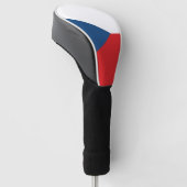 Vlag van Tsjechië Golfheadcover (Schuin)