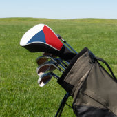 Vlag van Tsjechië Golfheadcover (Insitu)