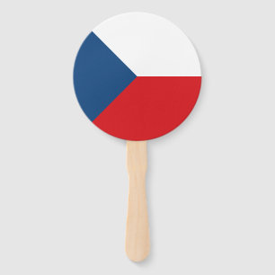 Vlag van Tsjechië Handwaaier