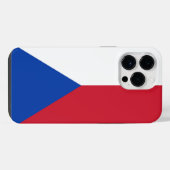 Vlag van Tsjechië iPhone Hoesje (Achterkant horizontaal)