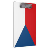 Vlag van Tsjechië Klembord (Rechts)