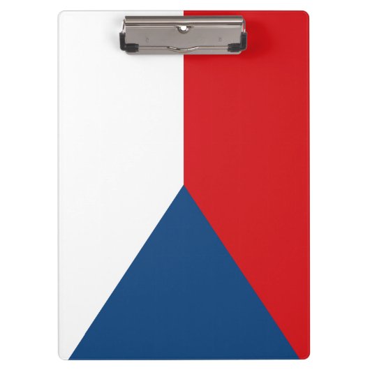 Vlag van Tsjechië Klembord (Voorkant)