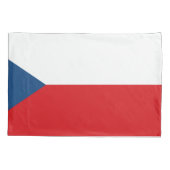 Vlag van Tsjechië Kussensloop (Achterkant)
