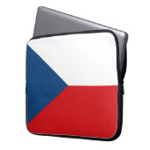 Vlag van Tsjechië Laptop Sleeve (Voorkant Links)