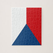 Vlag van Tsjechië Legpuzzel (Verticaal)