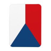 Vlag van Tsjechië Magneet (Verticaal)