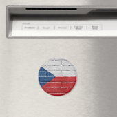 Vlag van Tsjechië Magneet (Insitu (Vaatwasser))
