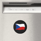 Vlag van Tsjechië magneet (Insitu (Vaatwasser))