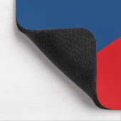 Vlag van Tsjechië Muismat (Hoek)