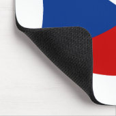 Vlag van Tsjechië Muismat (Hoek)