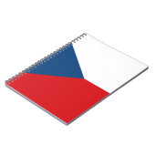 Vlag van Tsjechië Notitieboek (Linkerzijde)