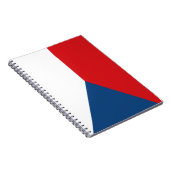Vlag van Tsjechië Notitieboek (Rechterzijde)