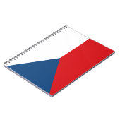 Vlag van Tsjechië Notitieboek (Linkerzijde)