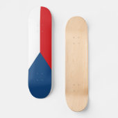 Vlag van Tsjechië Persoonlijk Skateboard (Voorkant)