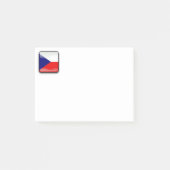 Vlag van Tsjechië Post-it® Notes (Voorkant)
