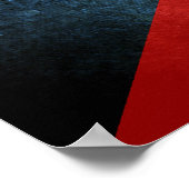 Vlag van Tsjechië Poster (Hoek)